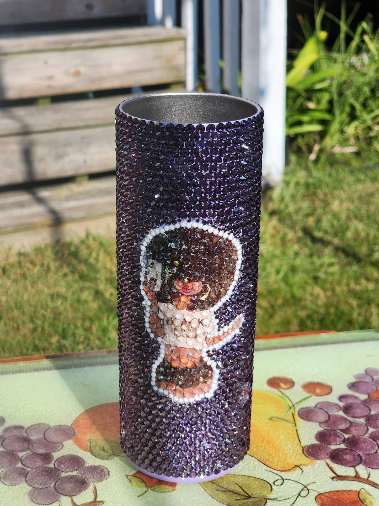 Customized Rhinestone 20oz Stainless Steel Tumblers