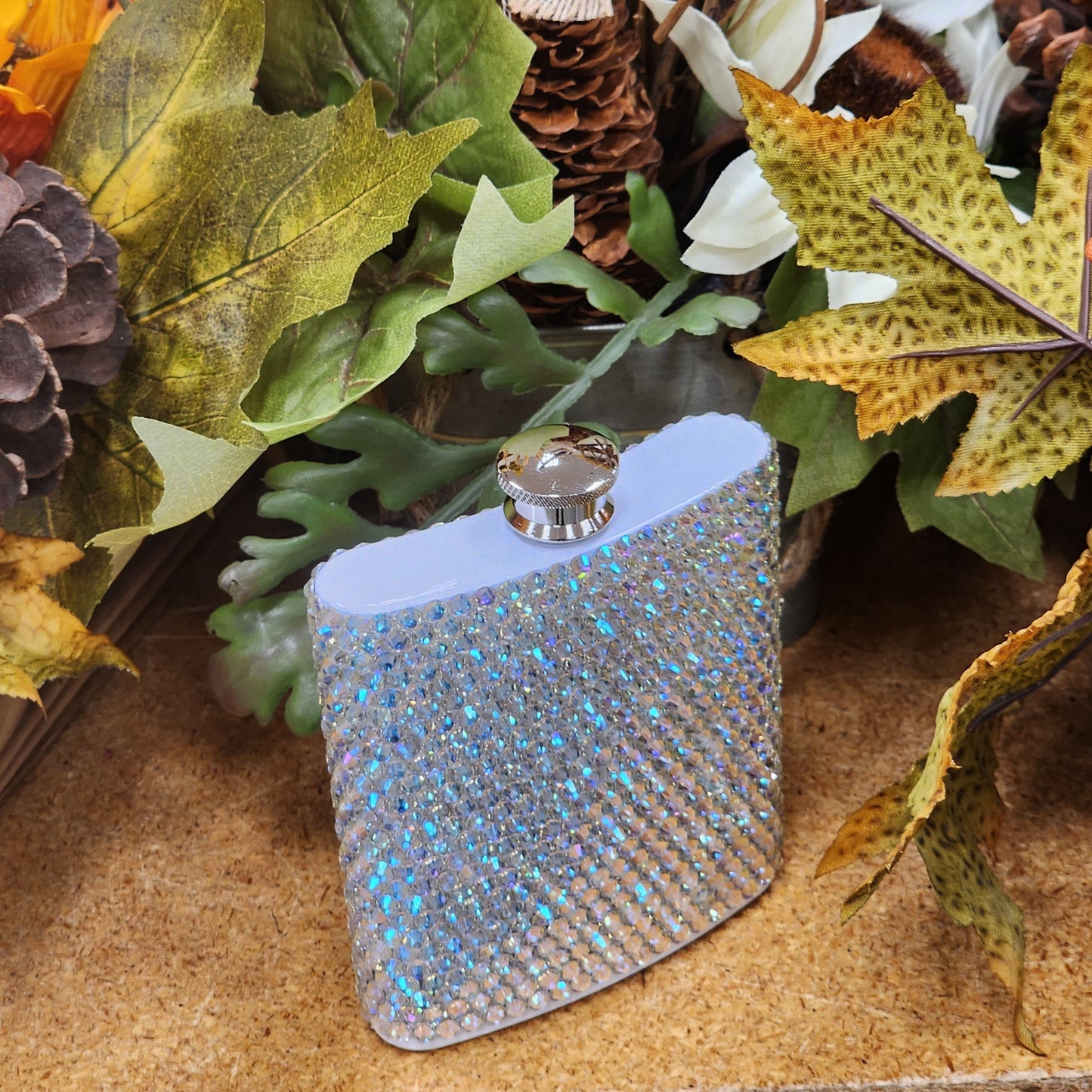 Blinged Rhinestone Flask