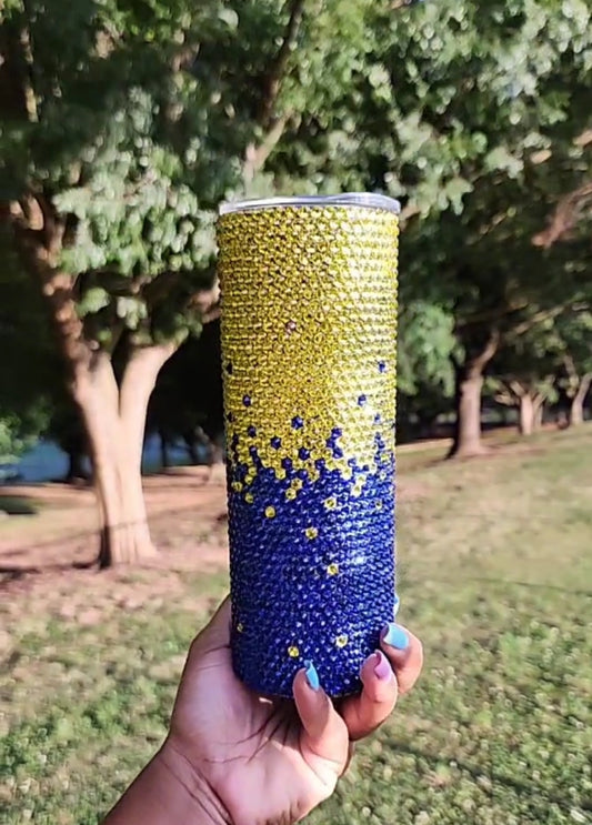 Customized Rhinestone 20oz Stainless Steel Tumblers