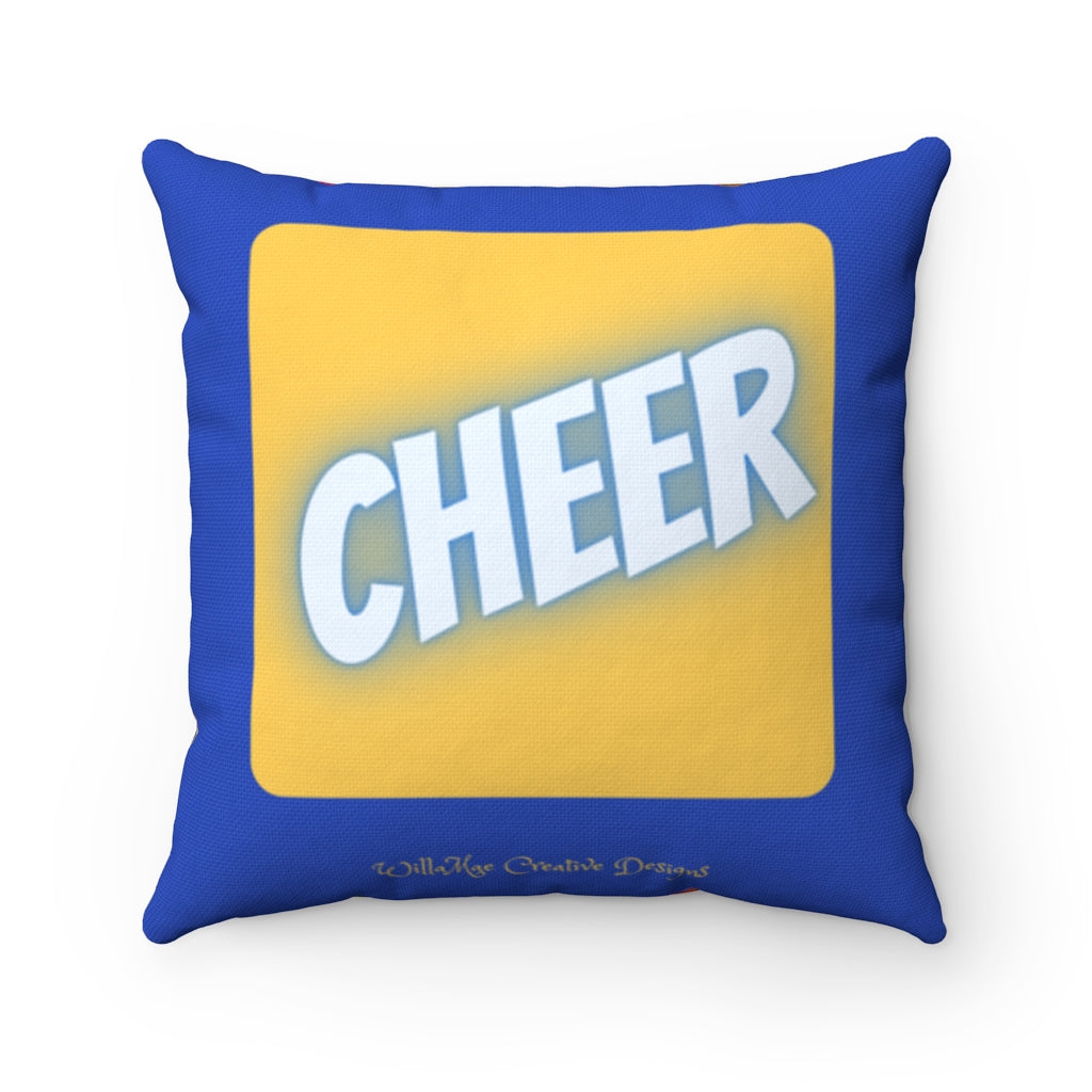 Cheer Square Pillow