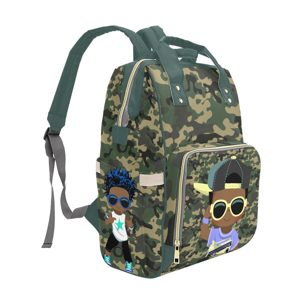 Camouflaged Boys Bookbag