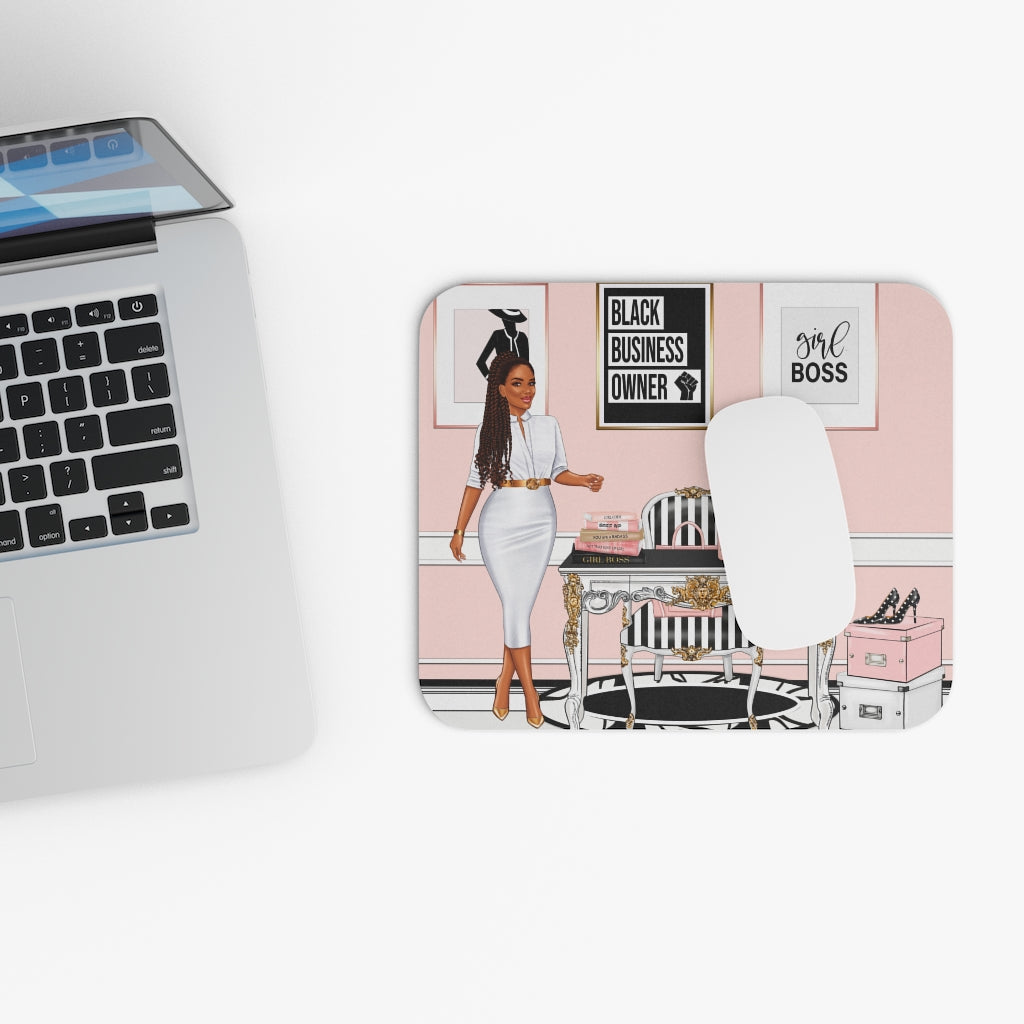 Girl Boss Mouse Pad