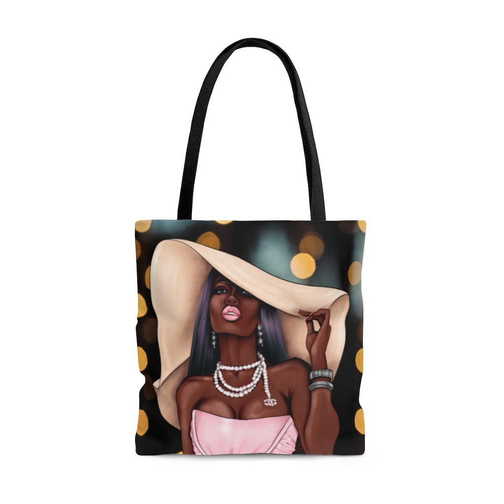 Sophisticated Lady Large Tote Bag