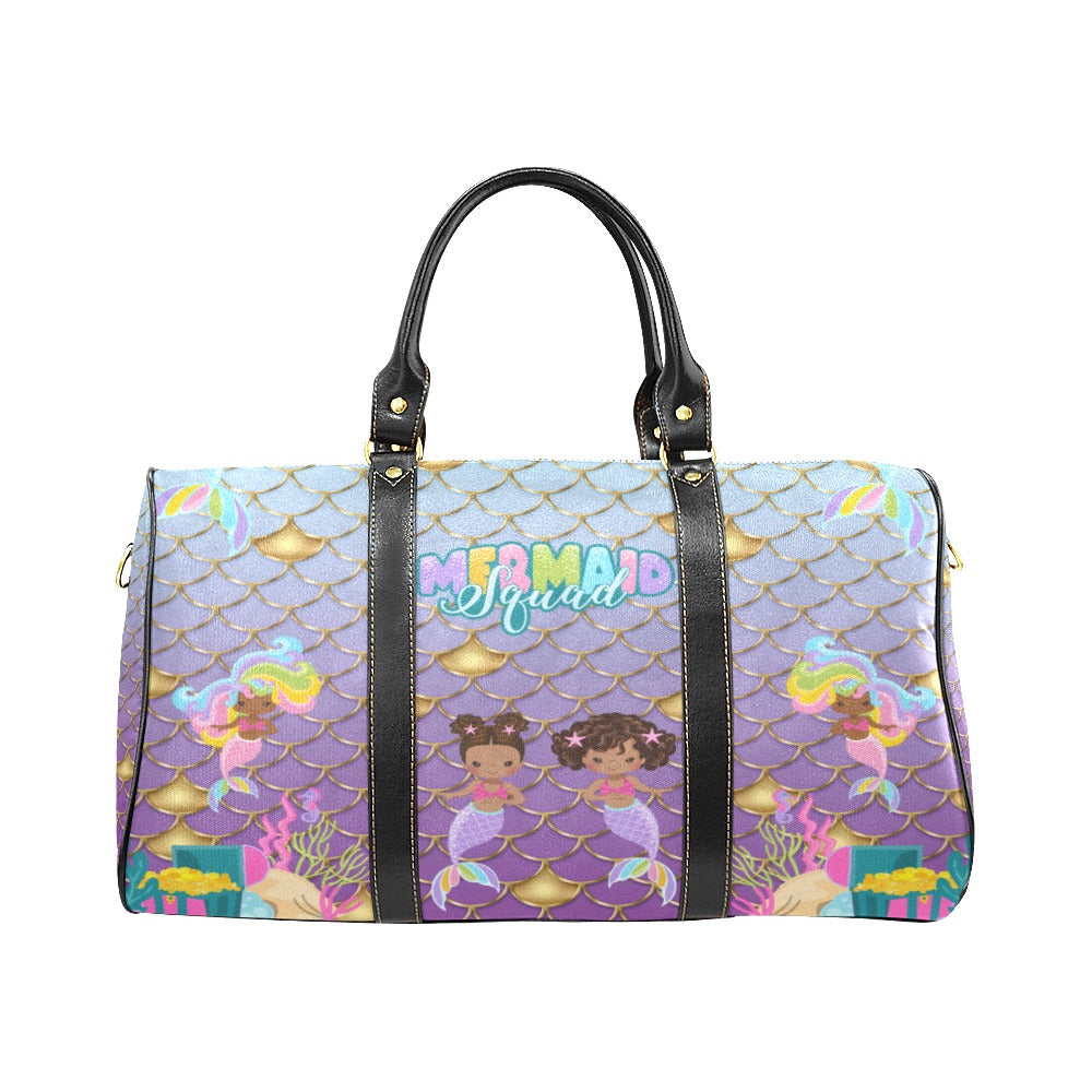 Mermaid and Friends Small Travel Bag