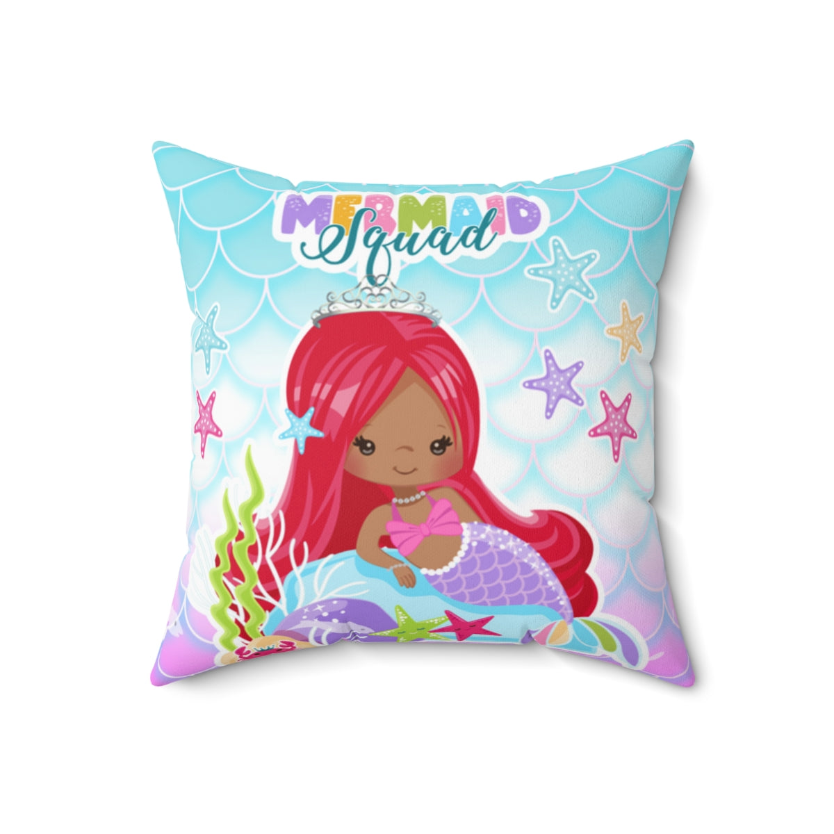 Mermaid and Friends Pillow