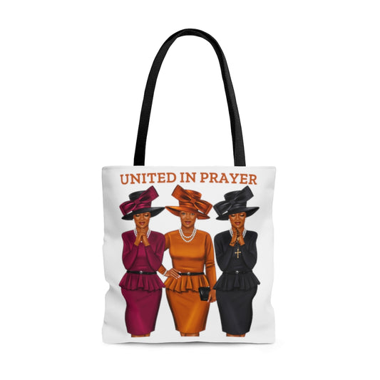 United in Prayer Large Tote Bag