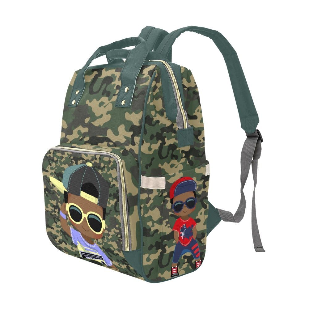 Camouflaged Boys Bookbag