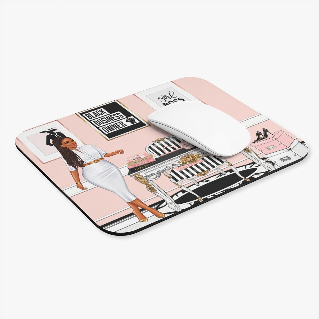 Girl Boss Mouse Pad