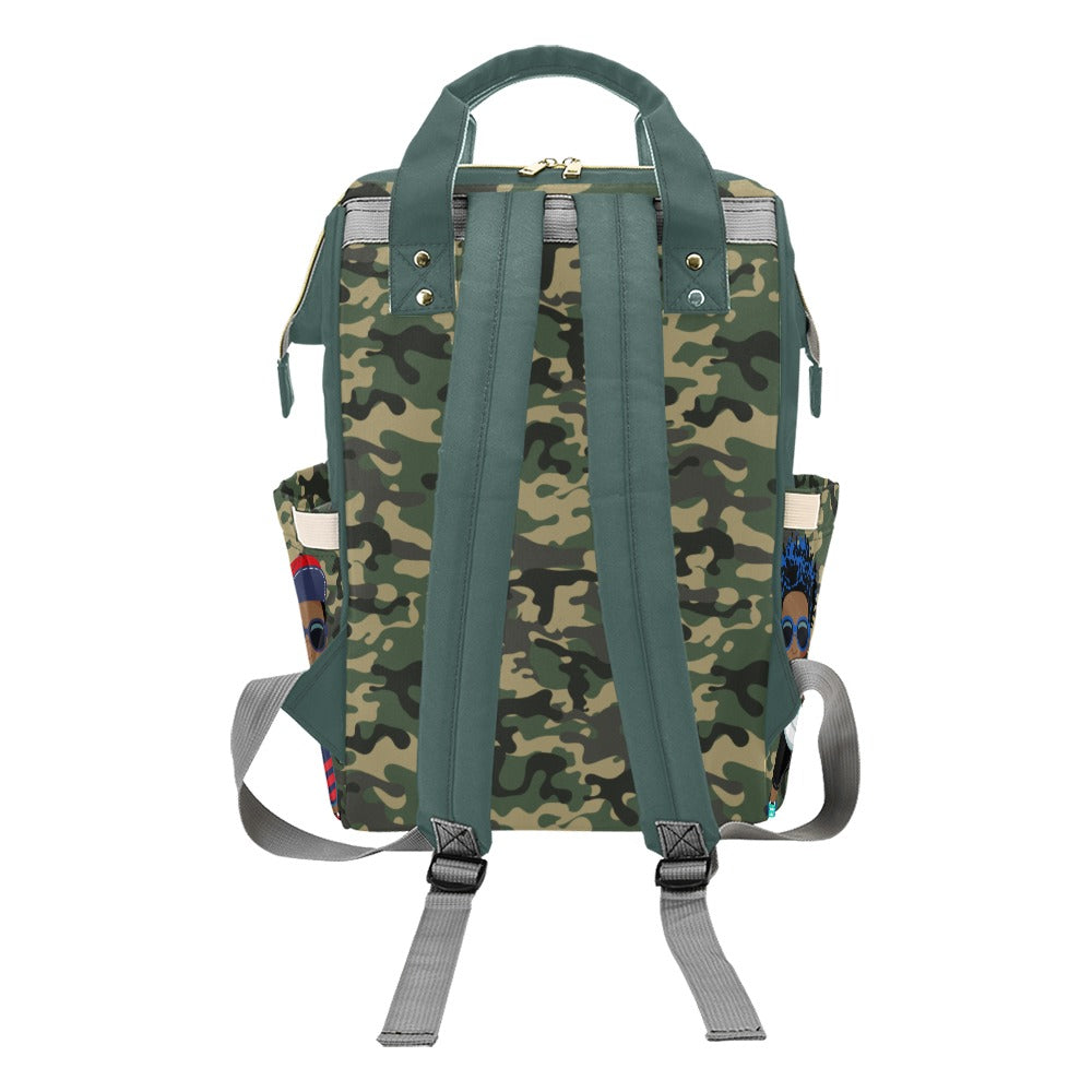 Camouflaged Boys Bookbag