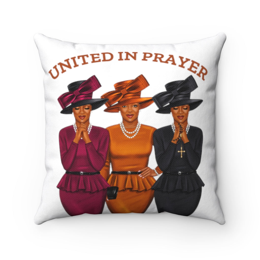 United In Prayer Pillow