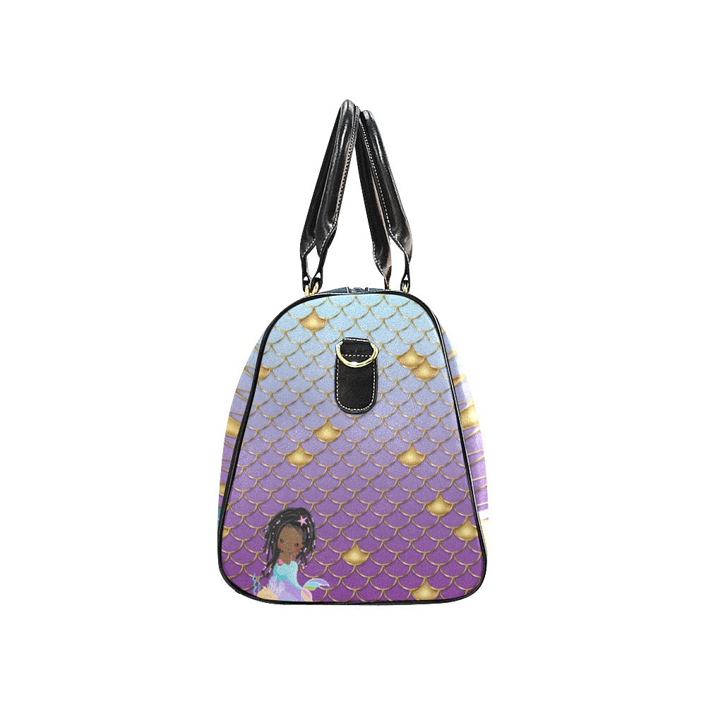 Mermaid and Friends Small Travel Bag