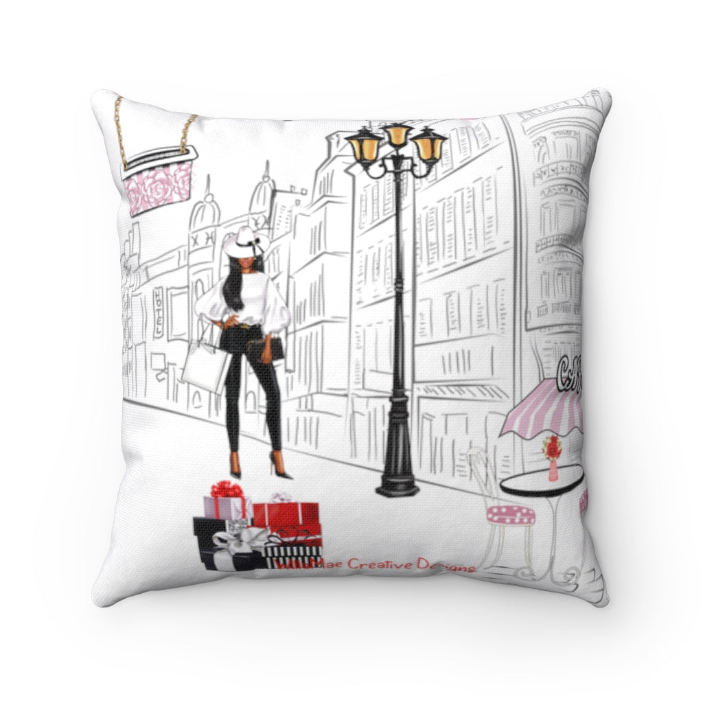 Ooh La La Square Pillow