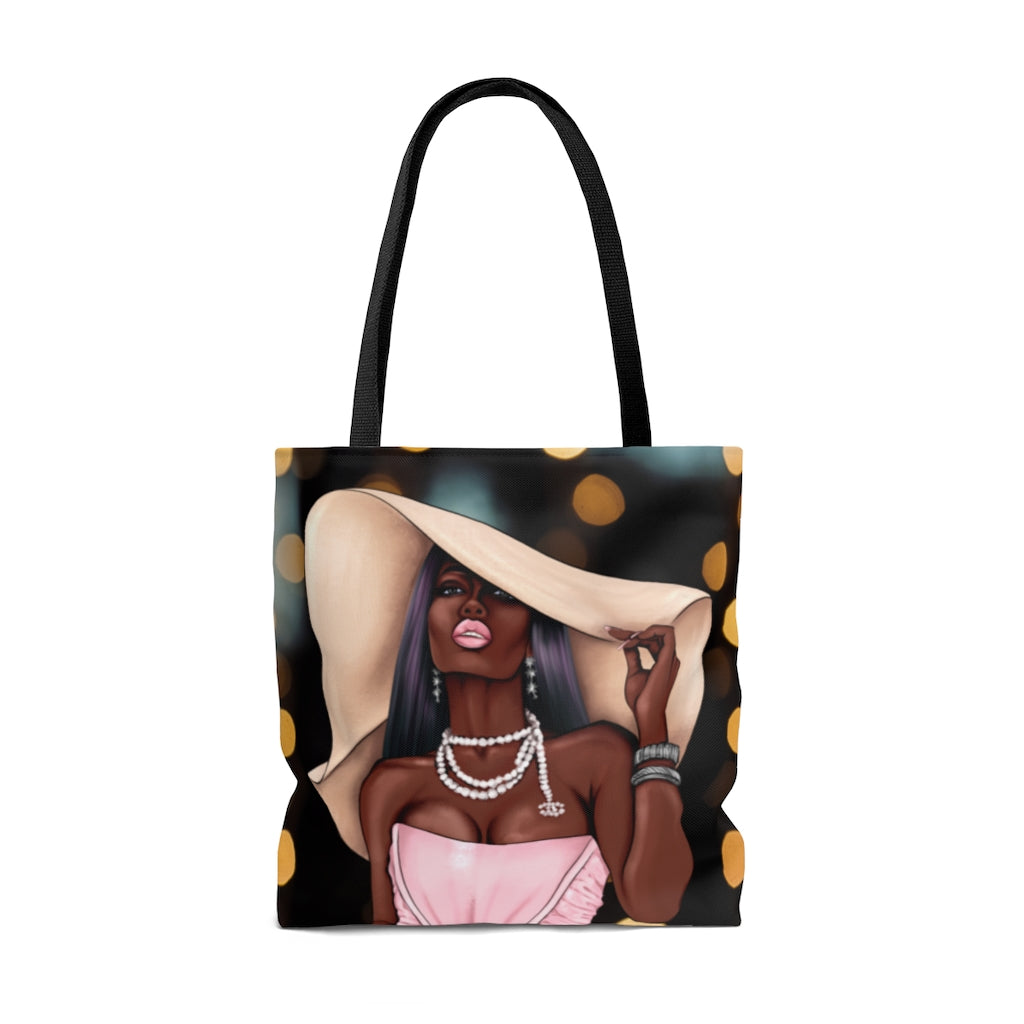 Sophisticated Lady Large Tote Bag