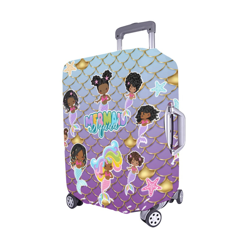 Mermaid and Friends Luggage Cover