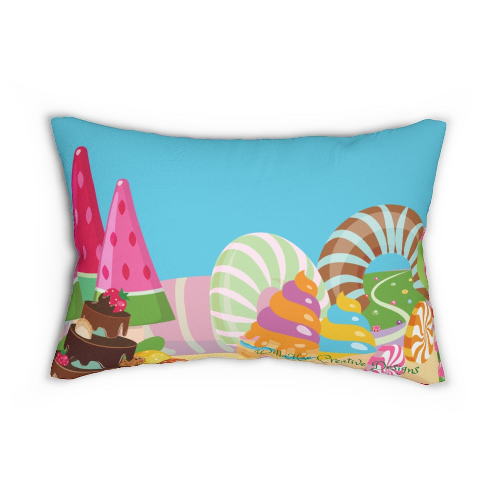 Candy Tutu Cuties Lumbar Pillow