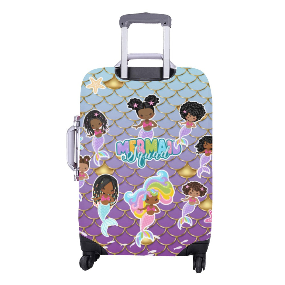 Mermaid suitcase sales cover